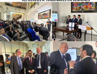 APRAJUD VALORA QUE YA SEA LEY EL NUEVO TERCER JUZGADO LABORAL EN SANTIAGO Y REFUERZOS A TRIBUNALES EN REGIONES