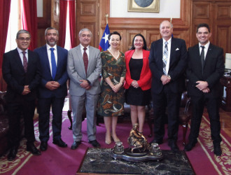 DIRECTIVA APRAJUD SALUDÓ A LA NUEVA PRESIDENTA DE LA CORTE SUPREMA, GLORIA ANA CHEVESICH