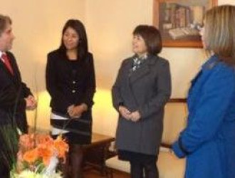 Directiva Aprajud de La Serena visita a la Ministra del la Corte de Apelaciones de la región.