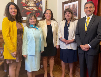 DIRECTIVA REGIONAL APRAJUD SANTIAGO SALUDA A LA PRESIDENTA DE LA CORTE DE APELACIONES DE SANTIAGO 2026